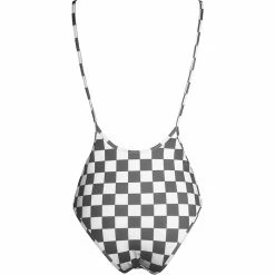 All Pole Wear Hamade Activewear High Waisted Sling Bottoms - Checkered