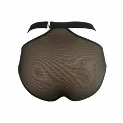 All Pole Wear Hamade Activewear Mesh Strappy High Waisted Bottoms - Black