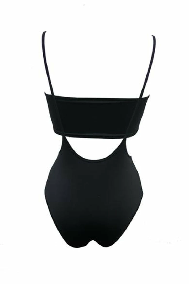 All Pole Wear Hamade Activewear High Waisted Sling Bottoms - Black