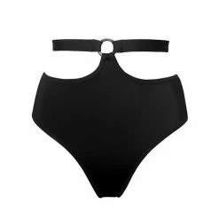 Hamade Activewear High Waist O-Ring Bottoms - Black All Pole Wear