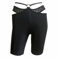 Hamade Activewear O-Ring Cycling Shorts - Black