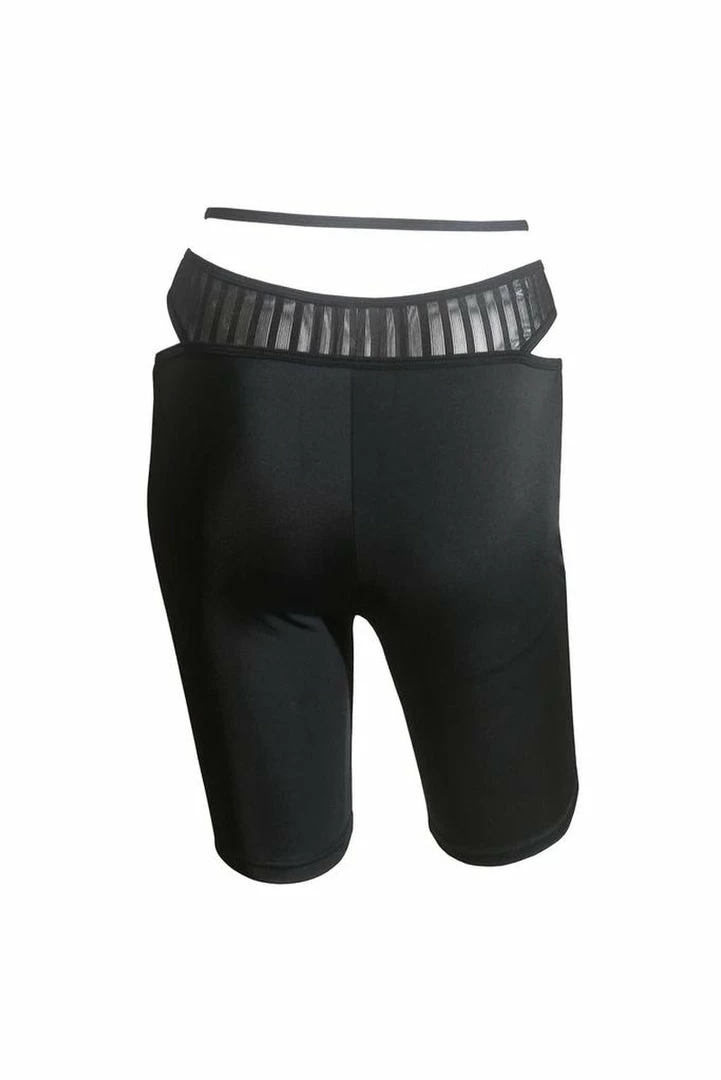 Hamade Activewear O-Ring Cycling Shorts - Black