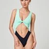 Shark Polewear Benita Bodysuit - Mint/Black All Pole Wear
