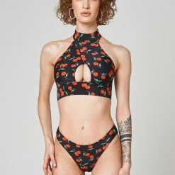 Shark Polewear Boston Shorts - Cherry Print All Pole Wear