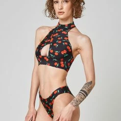 Shark Polewear Boston Shorts - Cherry Print All Pole Wear