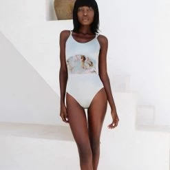 All Pole Wear Creatures Of XIX Hey Cherub Bodysuit - Platinum