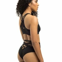 Poledancerka X-Front Top - Black