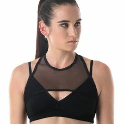 All Pole Wear Poledancerka Re-Connect Top - Black