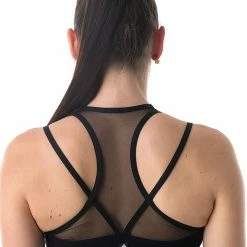 All Pole Wear Poledancerka Re-Connect Top - Black