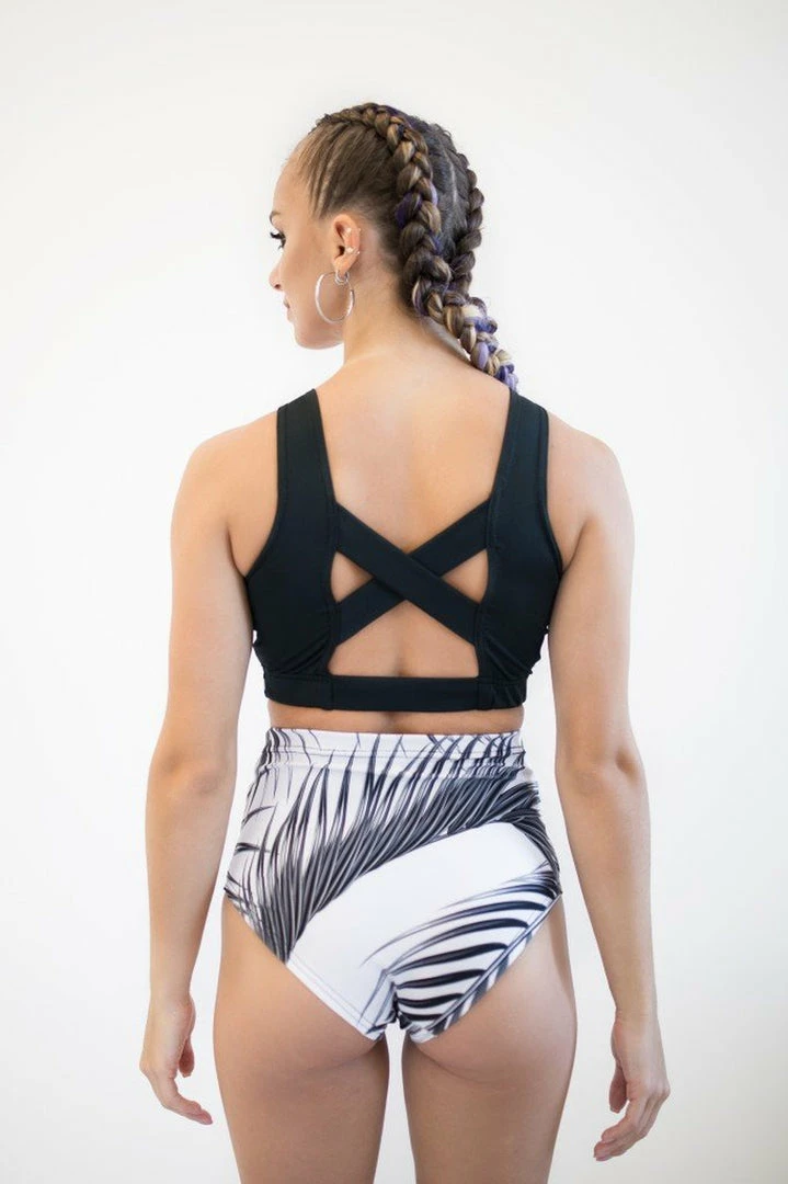 Pole Addict High Waisted Shorts - Agatha All Pole Wear