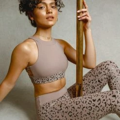 Creatures Of XIX Nyx Top - Dusky Leopard