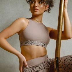 Creatures Of XIX Nyx Top - Dusky Leopard