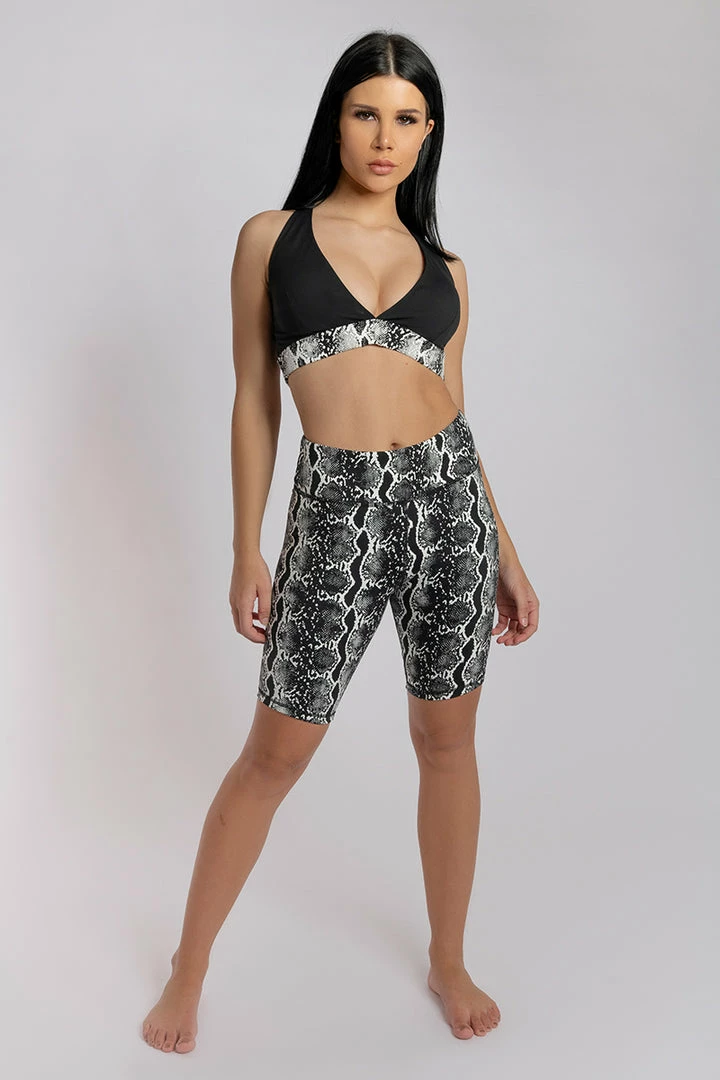 Creatures Of XIX Gecko Grip Biker Shorts - Black Mamba All Pole Wear