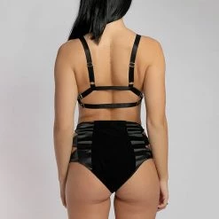 Creatures Of XIX Aphrodite High Waist Bottoms - Black Back In Stock