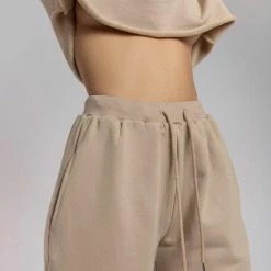 Loungewear Bottoms Creatures Of XIX Oversized Jogger Bottoms - Fawn
