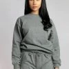 Creatures Of XIX Off-Duty Jumper - Slate Loungewear Tops