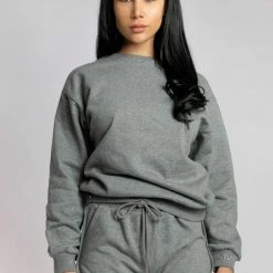 Creatures Of XIX Off-Duty Jumper - Slate Loungewear Tops