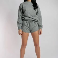 Creatures Of XIX Off-Duty Jumper - Slate Loungewear Tops