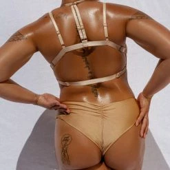 Creatures Of XIX Saintly Bottoms - Golden All Pole Wear