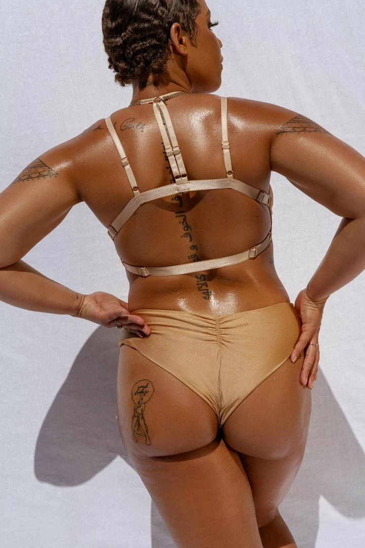 Creatures Of XIX Saintly Bottoms - Golden All Pole Wear