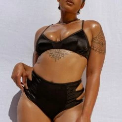 Creatures Of XIX Aphrodite Bralette - Black