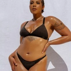 Creatures Of XIX Aphrodite Triangle Top - Black