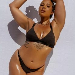 Creatures Of XIX Aphrodite Triangle Top - Black