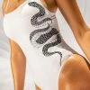Creatures Of XIX Gecko Grip Bodysuit Medusa - White