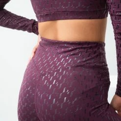 Lunalae Sticky Grip Leggings - Recycled Mulberry