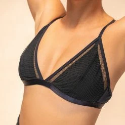 Lunalae Daisy Top - Recycled Black Plus Size Pole Wear