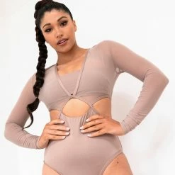 Lunalae Diana Bodysuit - Recycled Mocha