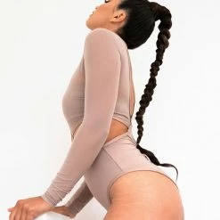 Lunalae Diana Bodysuit - Recycled Mocha