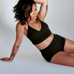 Creatures Of XIX LuxLounge Triangle Top - Black