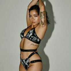 Creatures Of XIX Buckle Up Bottoms - Dragon Shorts