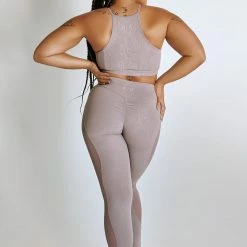 Creatures Of XIX Mesh Leggings - Lilac Snake