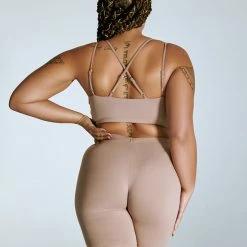 Creatures Of XIX LuxLounge Triangle Top - Taupe All Pole Wear