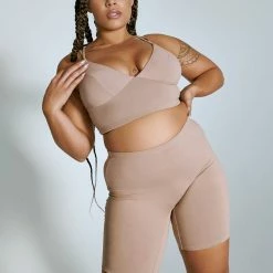 Creatures Of XIX LuxLounge Triangle Top - Taupe All Pole Wear