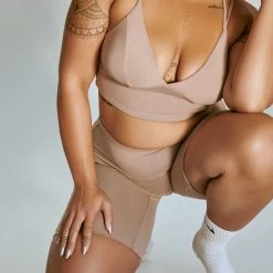 Creatures Of XIX LuxLounge Triangle Top - Taupe All Pole Wear