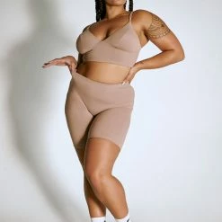 Creatures Of XIX LuxLounge Triangle Top - Taupe All Pole Wear