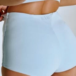 Creatures Of XIX LuxLounge Booty Shorts - Baby Blue All Pole Wear