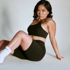 Creatures Of XIX LuxLounge One Shoulder Illusion Top - Black All Pole Wear