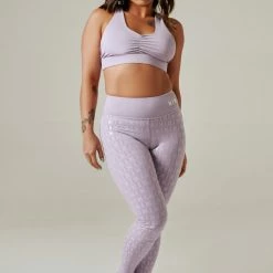 Creatures Of XIX Gecko Grip Leggings - Lilac All Pole Wear