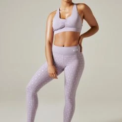 Creatures Of XIX Gecko Grip Leggings - Lilac All Pole Wear