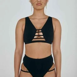 Creatures Of XIX LA Bottoms - Ribbed Black All Pole Wear