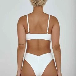 Creatures Of XIX The Hills Top - Ribbed White All Pole Wear