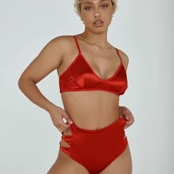 All Pole Wear Creatures Of XIX Aphrodite Bralette - Red