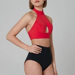 Shark Polewear High Waist Shorts - Black All Pole Wear