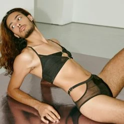 Creatures Of XIX Classique Doubled Up Top - Black Tops