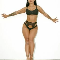 Creatures Of XIX Classique Triangle Bralette - Black Most Loved