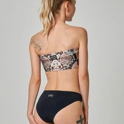 All Pole Wear Shark Polewear Bandeau Top - Snake